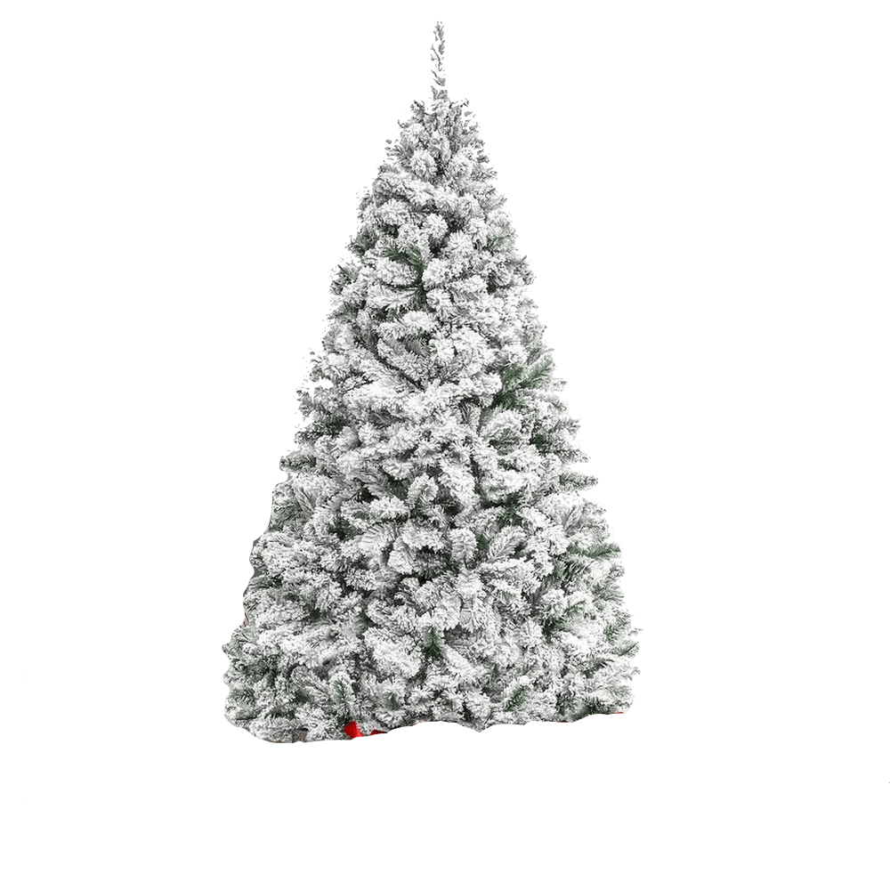 Flocked Christmas Tree