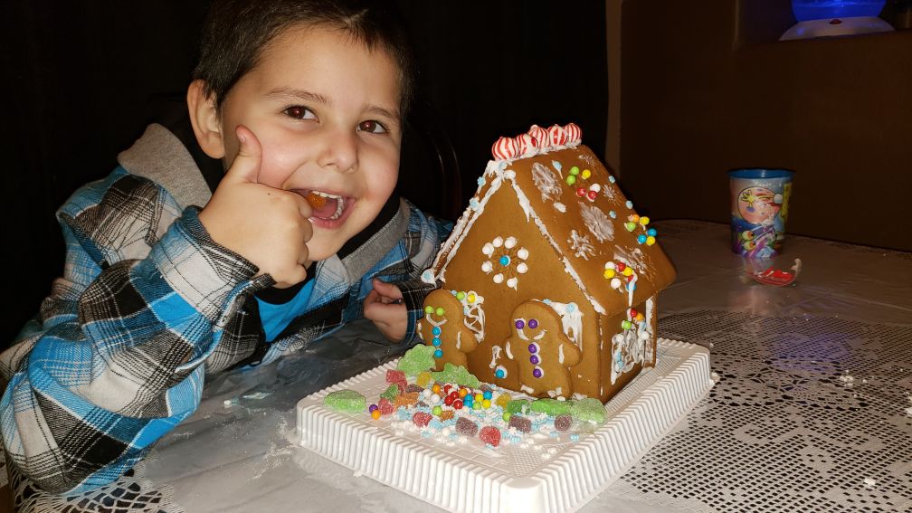 First Gingerbread House