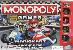 Mario Kart Monopoly game