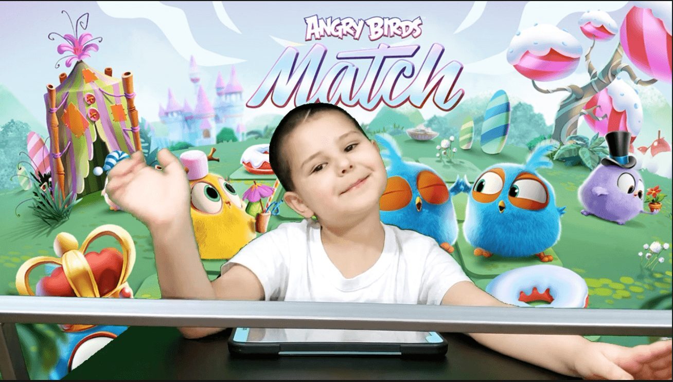 Angry Birds Match Gameplay