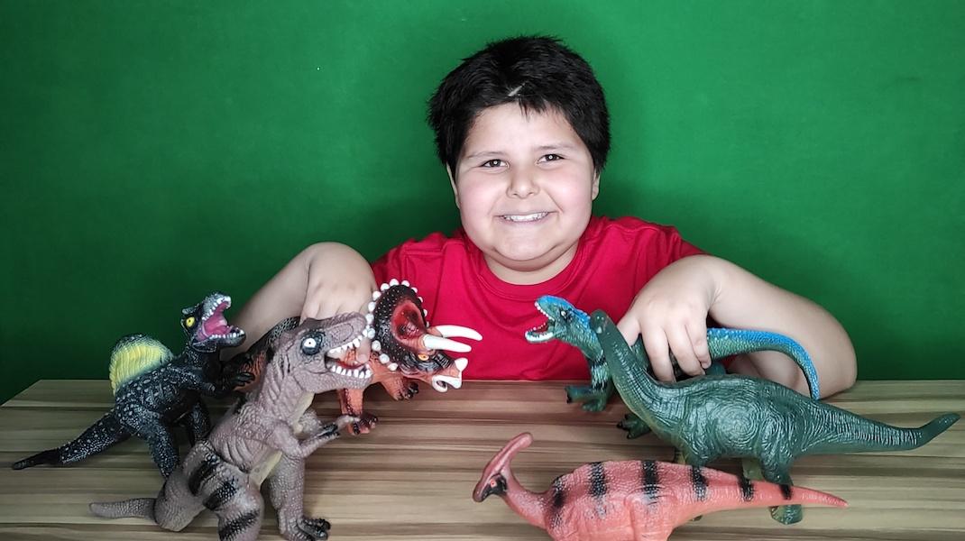 Leaprcstore 6 Piece Dinosaur Toys