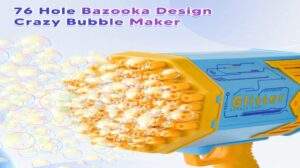 Bazooka 76 Hole Rocket Bubble Machine