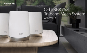 Netgear Orbi Whole Home Tri Band WiFi 6